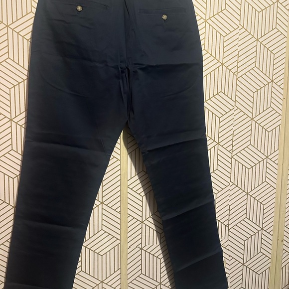 NWT Navy Straight Fit Men’s Pants - Picture 2 of 3